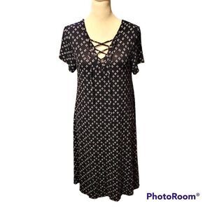 Old Navy Black Tunic Dress Size Medium